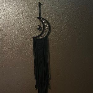 Beautiful moon shaped Dreamcatcher
